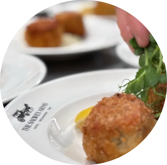 the salwey arms restaurant